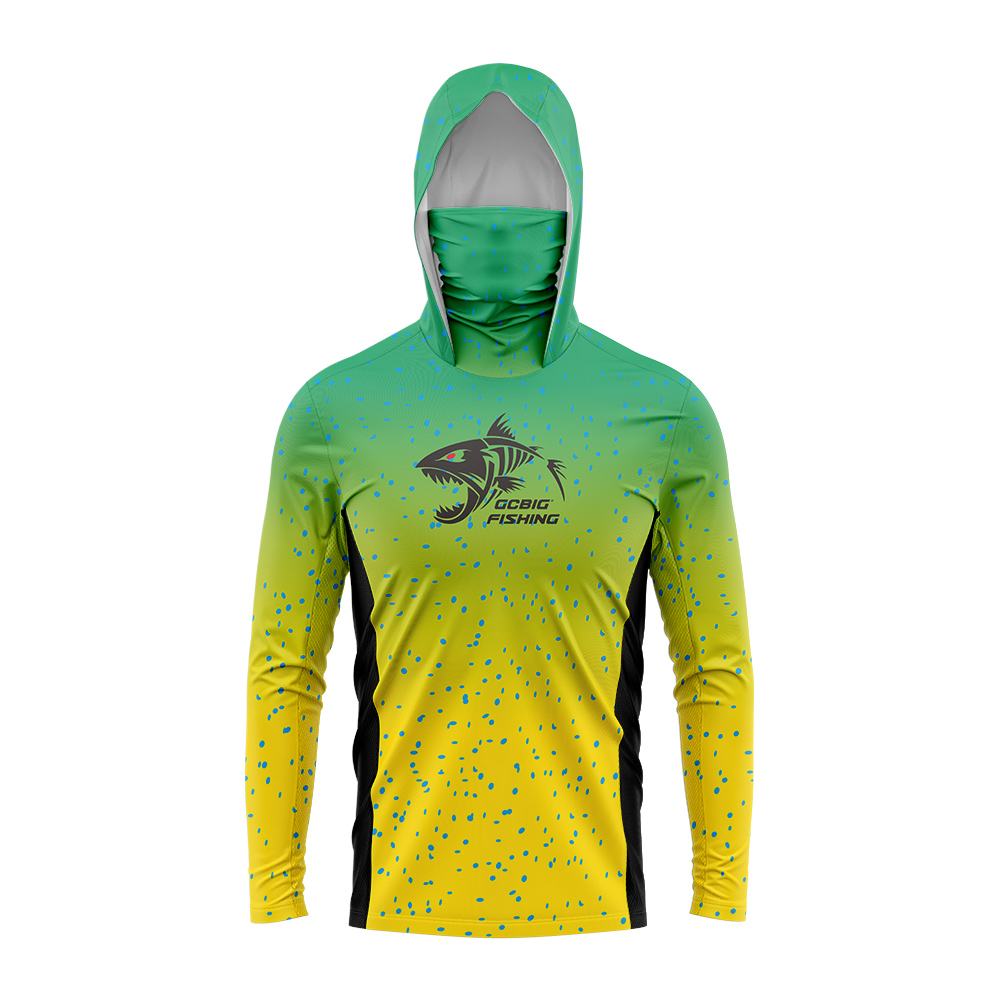 Fishing Shirt Uv Protection - Roupas de Pesca Masculinas de Manga