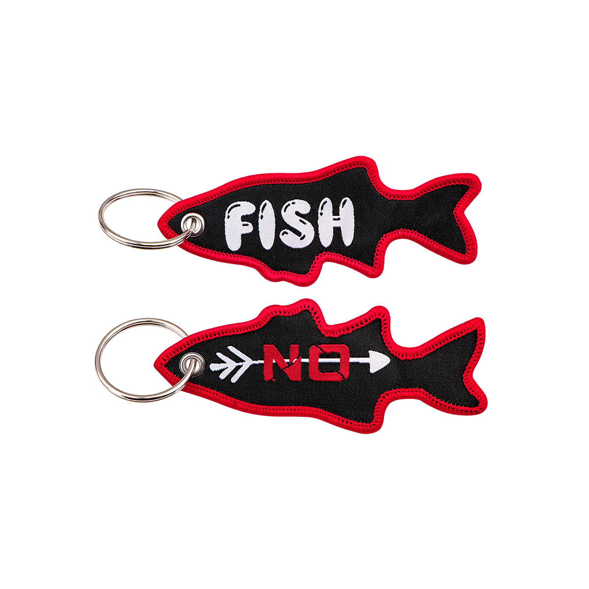 Chaveiro Bordado em Forma de P - Fishing Backpack avaliação e preço