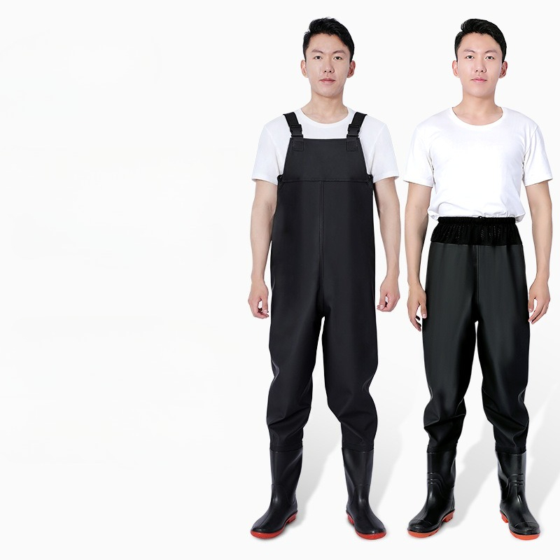 Calças de Pesca de PVC com Bot - Fishing Waders avaliação e preço