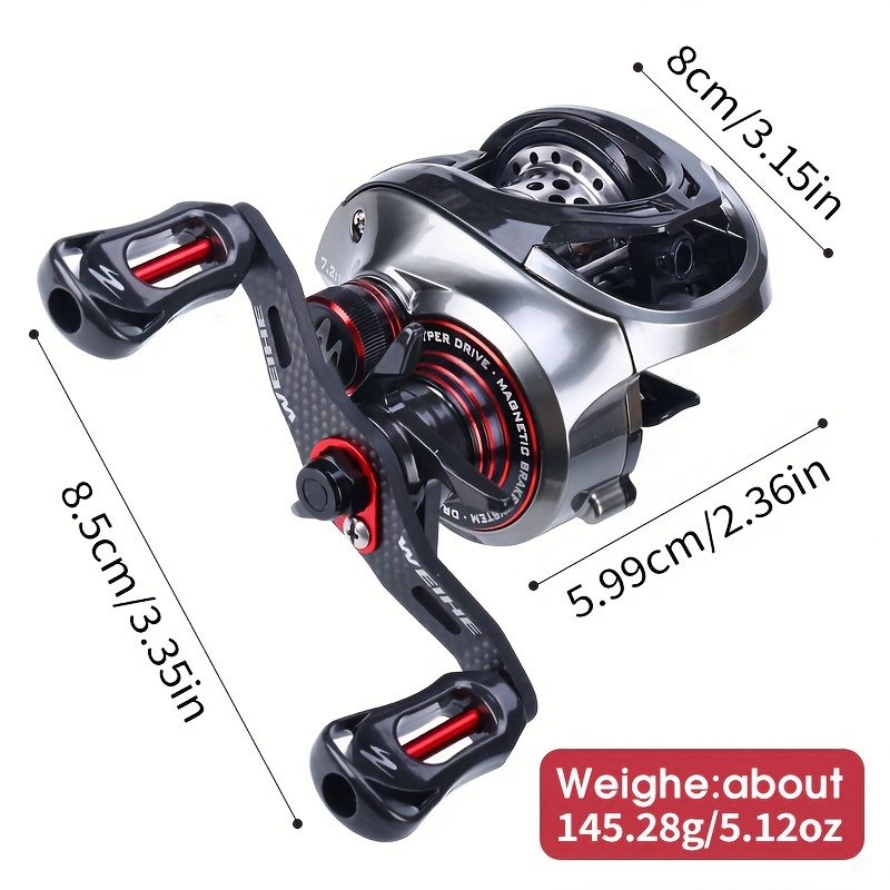 Carretilha de Pesca WEIHE com  - Abu Garcia Reel Max avaliação e preço