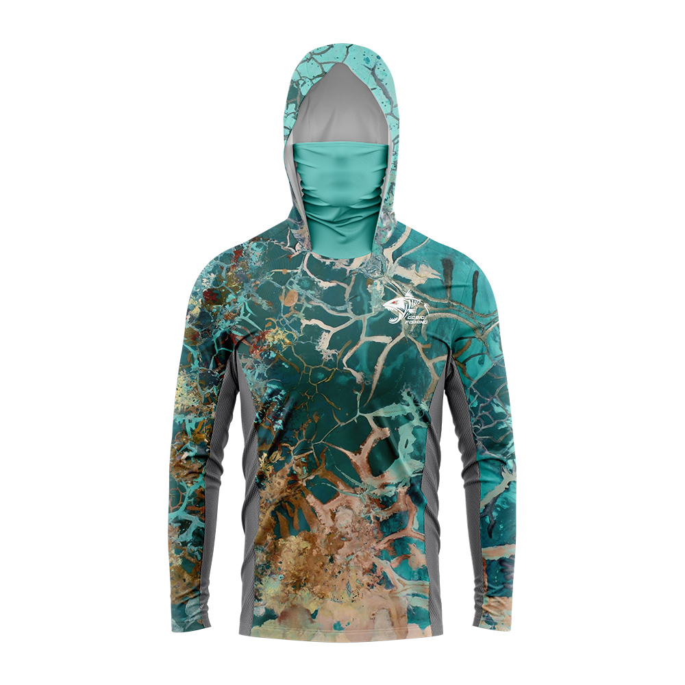 Roupas de Pesca Masculinas de  - Fishing Shirt Uv Protection avaliação e preço